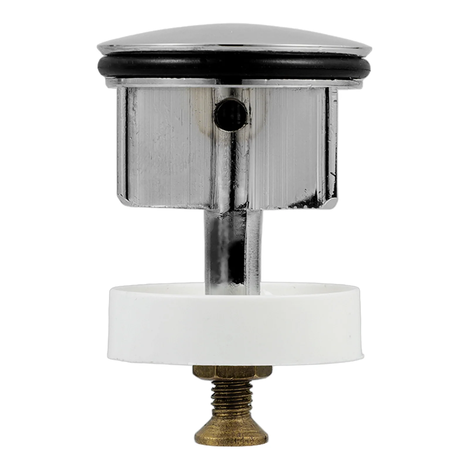 

Copper Drain Stopper 38Mm Pop-Up Basin Plug For Bathroom Kitchen Metal Drainer Modern Design Smooth Touch Sink Drainers For
