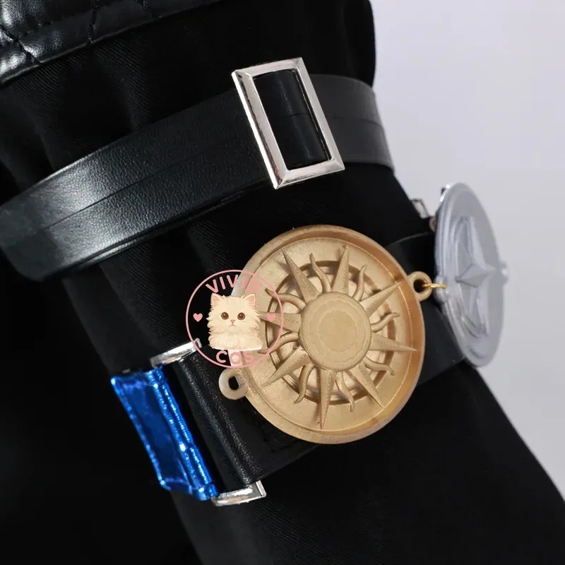 Zenless Zone Zero Hugo Vape Cosplay New Anime Costume Role Play High-Quality Uniform Wig for Men;2,c'4,h.