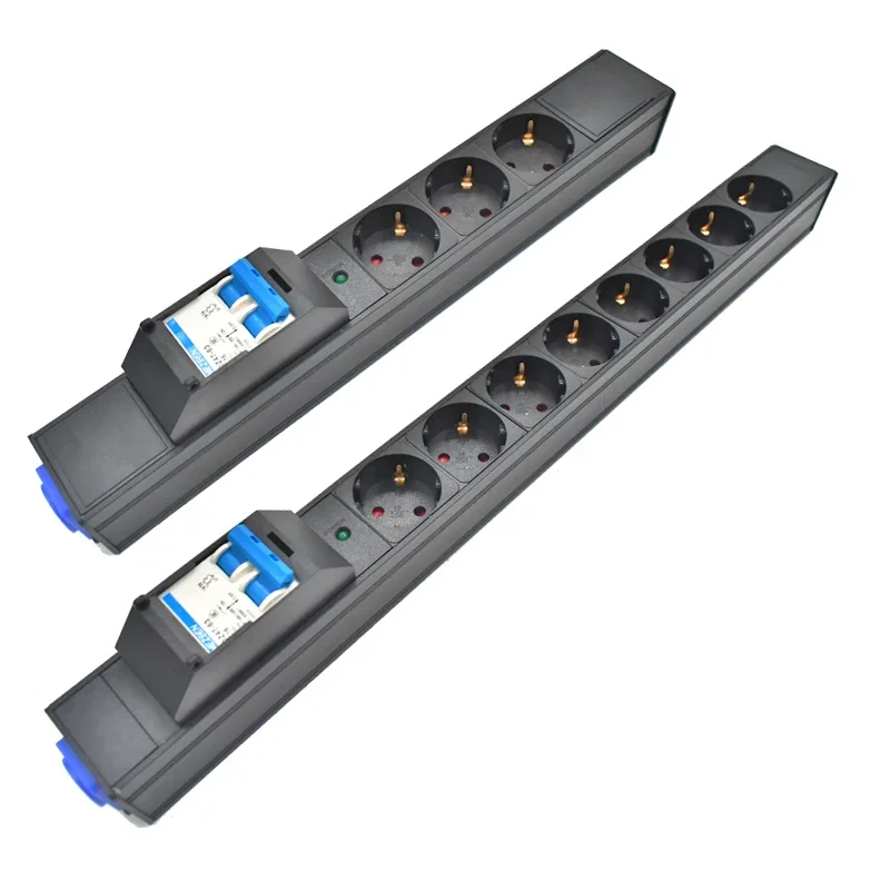 PDU Power Strips Schuko Powerlink box audio 3P Aviation plug SOCKET Air Switch control image 2