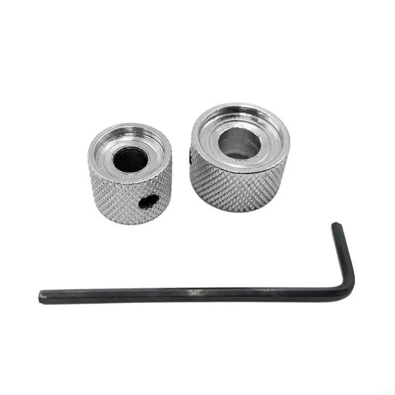 Precisions Engineered Metal Volumes Knob Compatibility With Most Basses Guitars 
