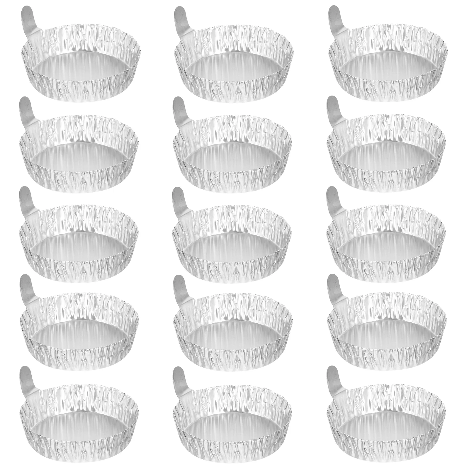 50 Pcs Aluminum Foil Weighing Dish Dry Powder Containers Storage Trays Mini Small Labs Supplies Plate Laboratory Equipment