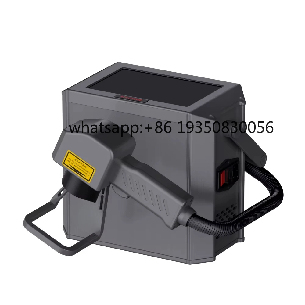 

20W Handheld 3D Fiber Engraving Machine Air Cooling Supports DXF PLT DWG Formats for Metal Home Use Applicable