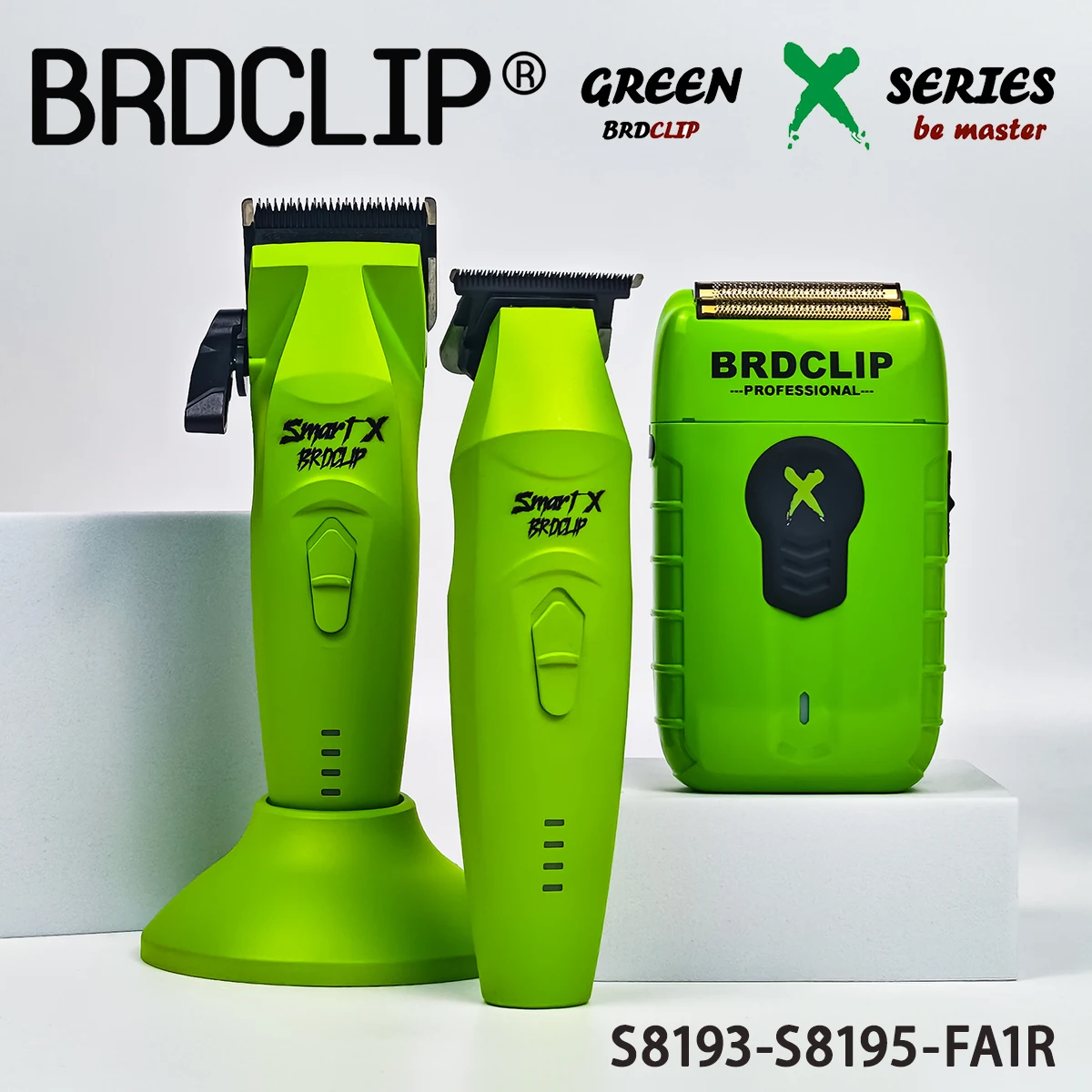 

Профессиональная машинка для стрижки волос BRDCLIP, триммер, бритва, 7200 об/мин, 7000 об/мин, 8000 об/мин, высокоскоростное низкошумное керамическое лезвие, зарядное основание