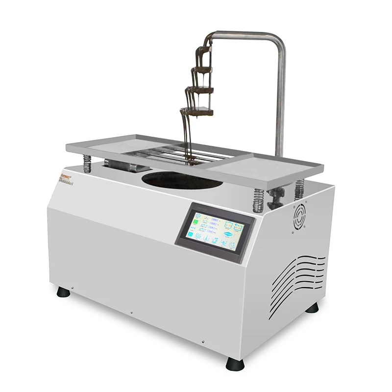 Commercial Chocolate Tempering Machine New Touchscreen Panel Vibration Shaking Table Electric Chocolate Dispenser Melter