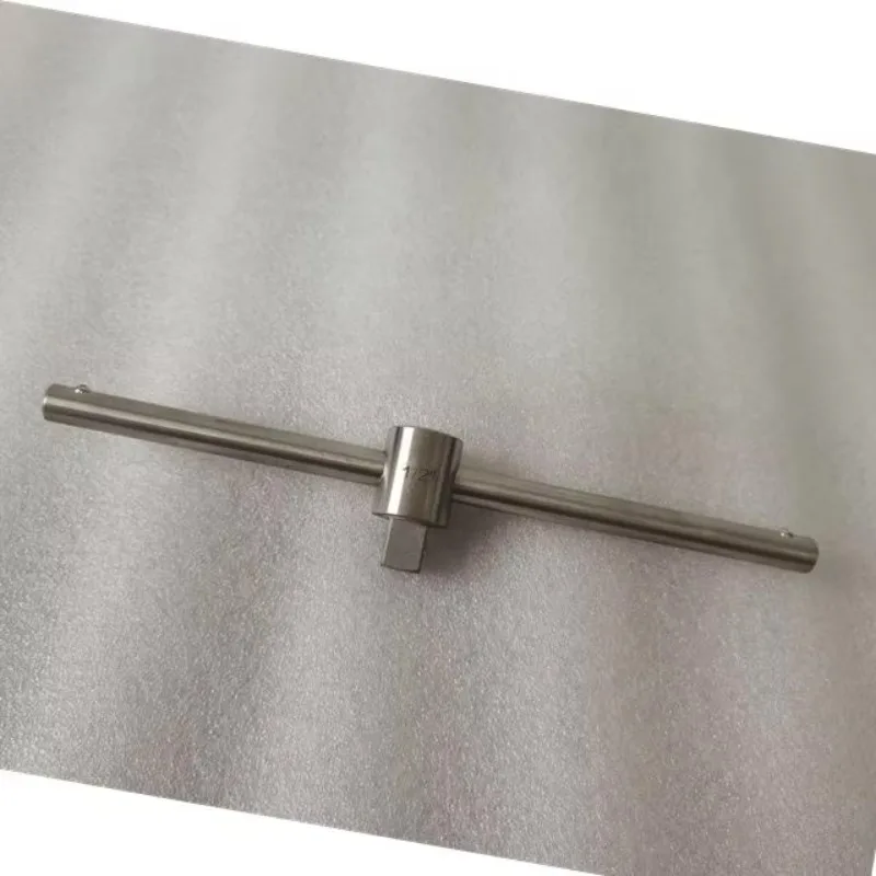 Maniglia a T scorrevole per utensili non magnetici in titanio 3/8"*180mm