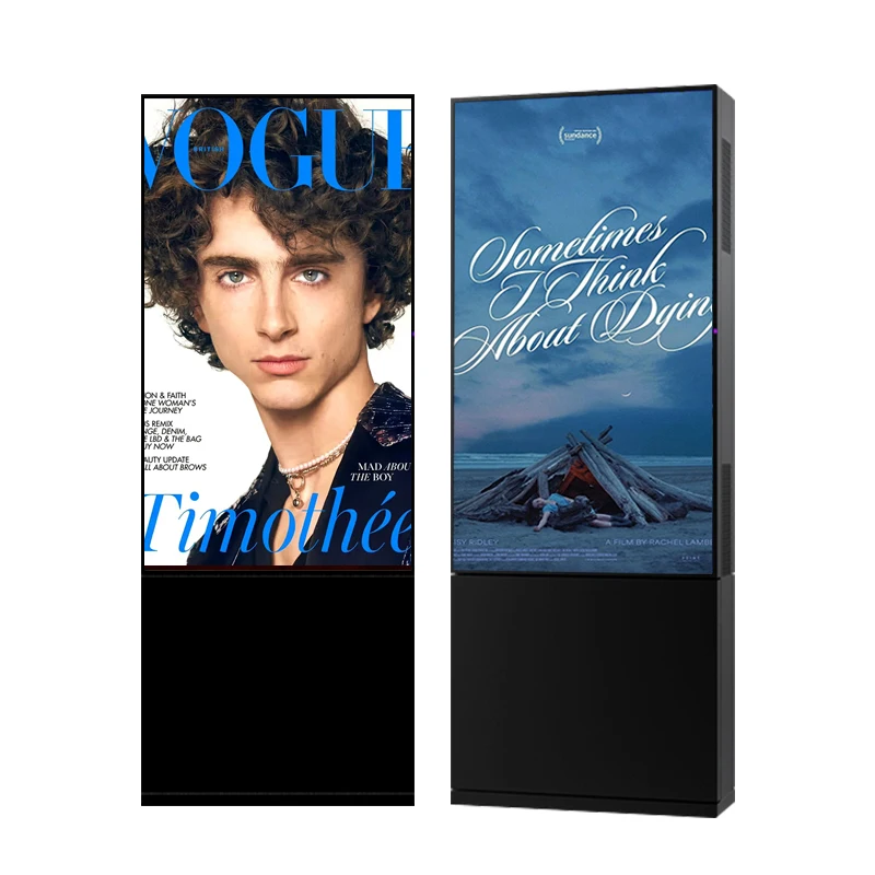 LCD-Display 4K Außenwerbung Digital Signage Ultra-schmaler Rand