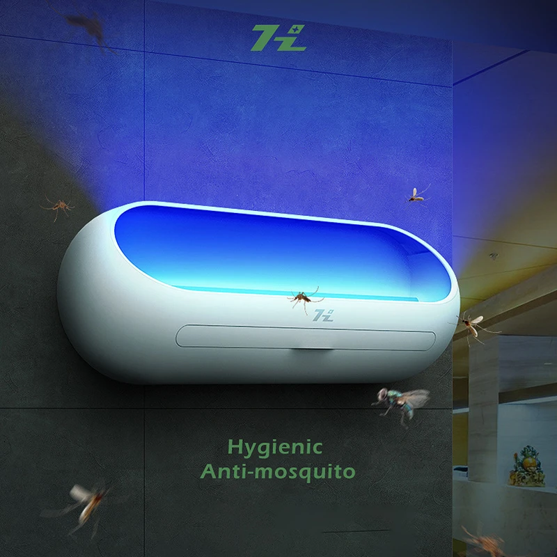 Łatwe do czyszczenia lampy urządzenie do zabijania komarów i insektów do rysowania taca z deską samoprzylepną elektroniczną muchy robaki zabójczą