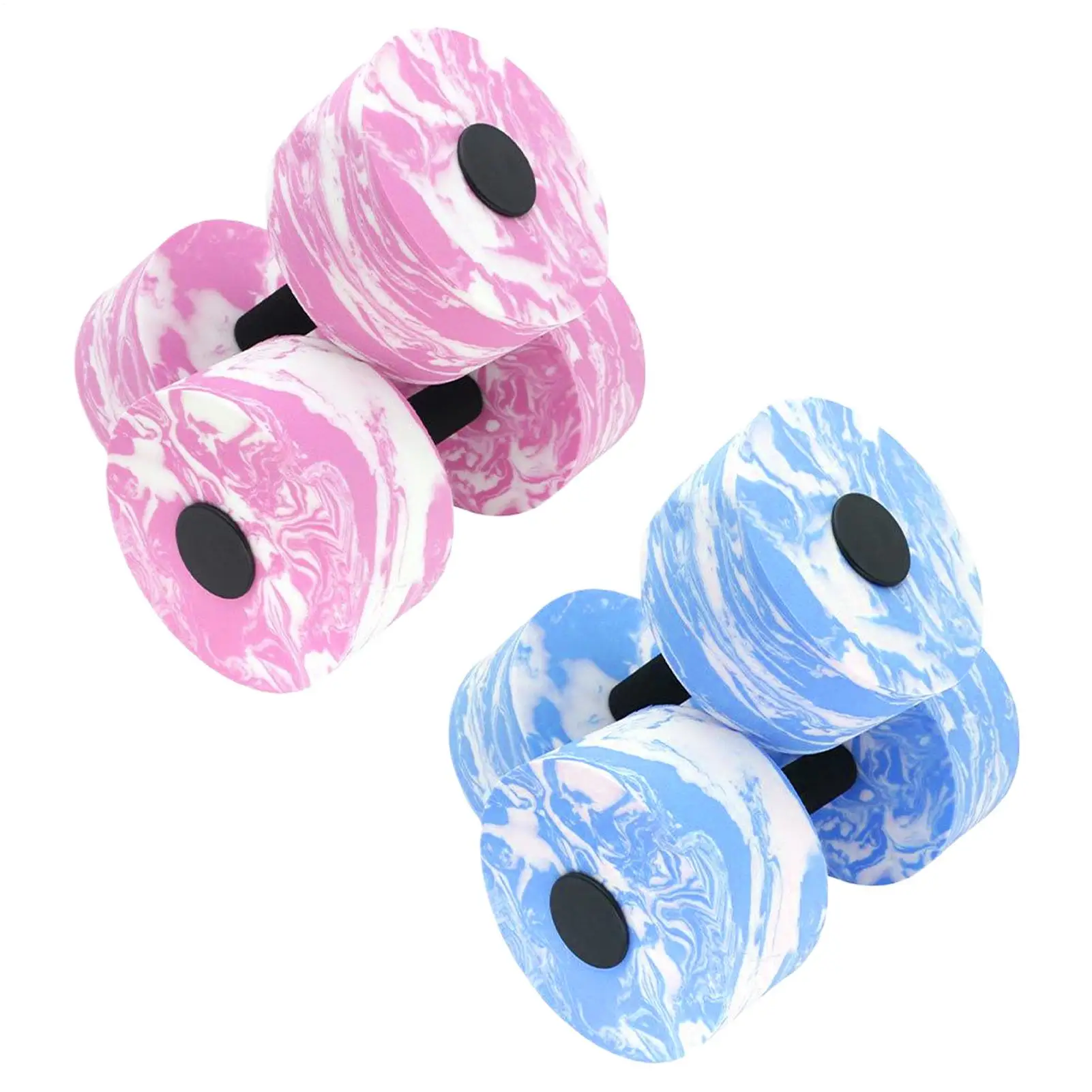 Fitness Pool Water Swimming Aqua Exercise Barbell EVA Foam Aquatics Dumbbell Floating Swim Gym Dumbbell Water Weight Aerobics