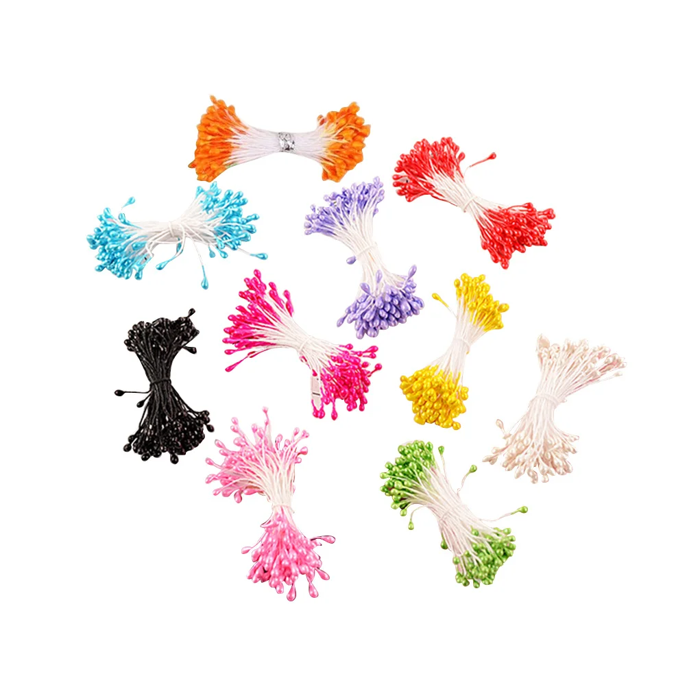 

Multicolored For Flower Making Diy Craft Decoration Scrapbooking Stamens For Flower Making Floral Wedding Party Fav5
