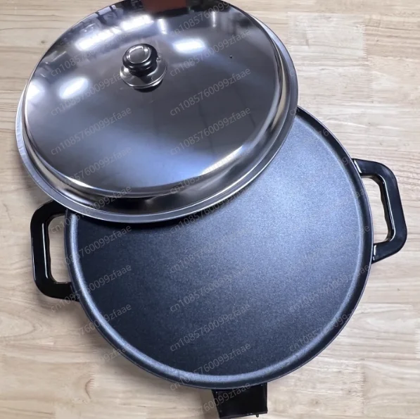 

Pancake fruit machine Commercial electric frying Non-stick pan Electric baking Pancake Food cone pan Household round