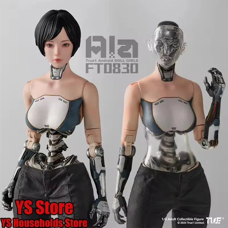 

True1Toys FT0830 1/6 Movable Semi-mechanical Body Design Ala Female Action Figure Android 12" Girls Dolls Model Collection