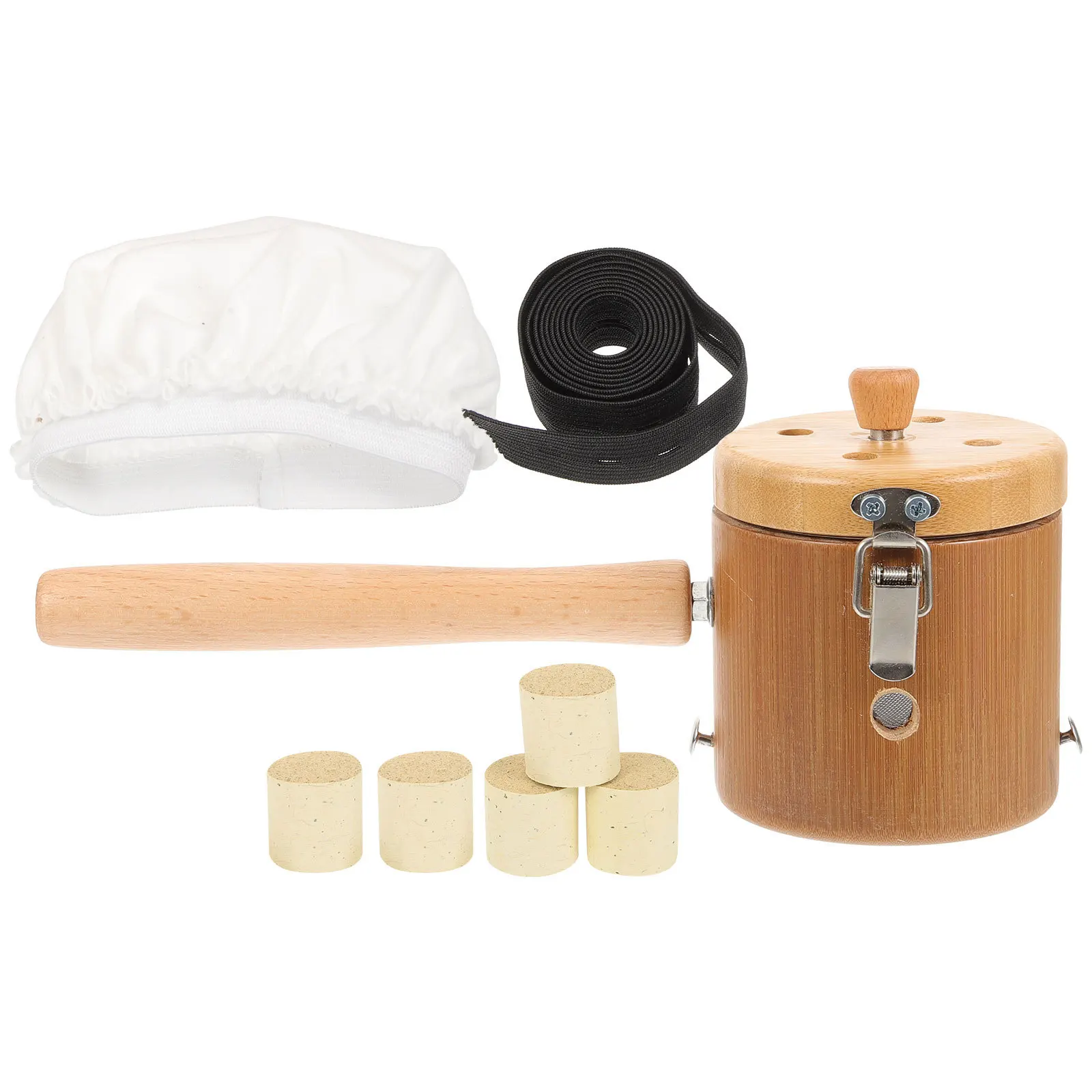 

1 комплект, коробка для прижигания, деревянный ручной регулируемый держатель горелки для моксы, портативный инструмент для прижигания, противоожоговая сетка из нержавеющей стали