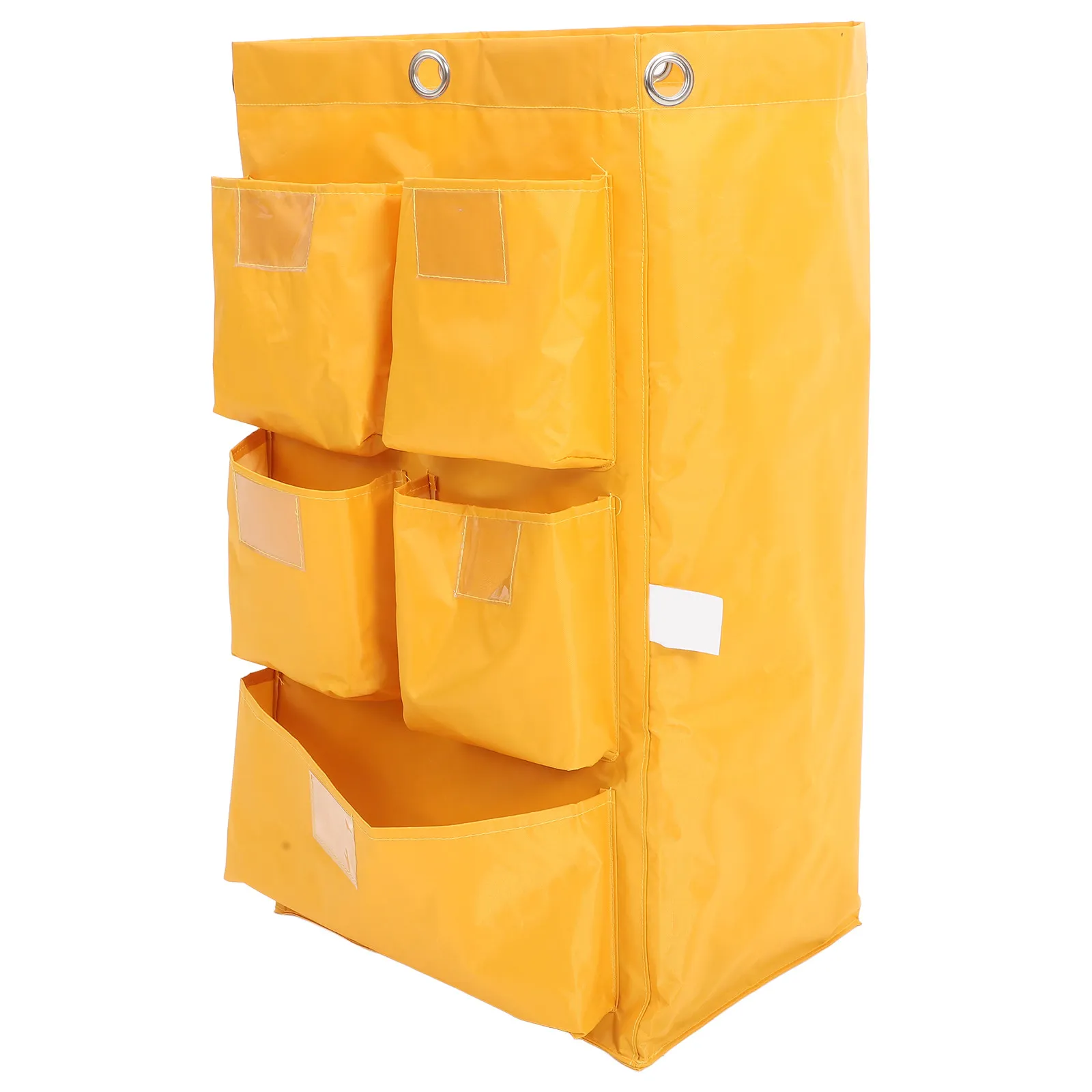 Housekeeping Cart Bag Versatile Cleaning Cart Pouch Sturdy Janitorial Supply Bag for Cleaning Trolleys Tool Organization and