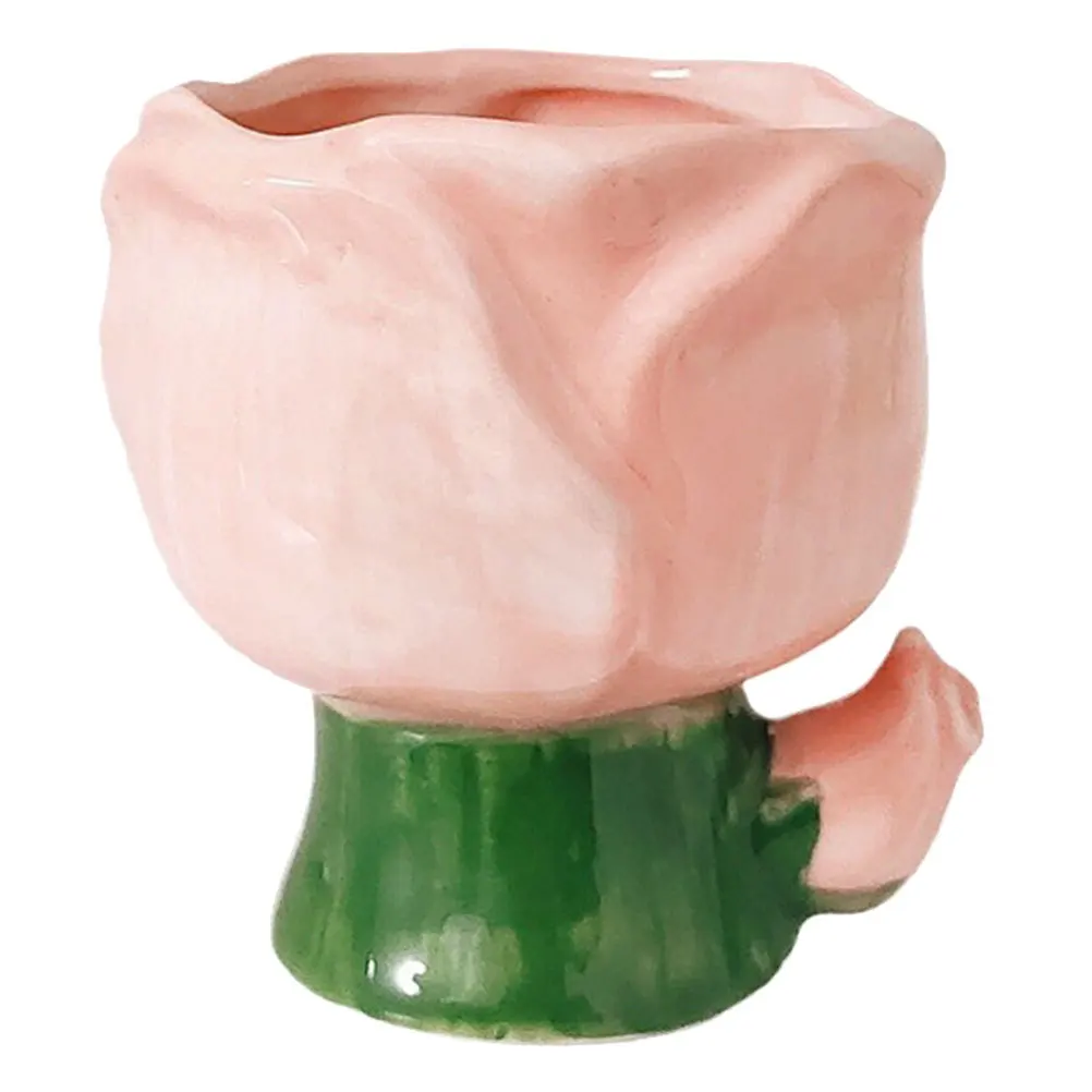 

Ceramic Brush Holder Vintage Desktop Makeup Brush Organizer Pen Pot Storage Container Multifunctional Organizer