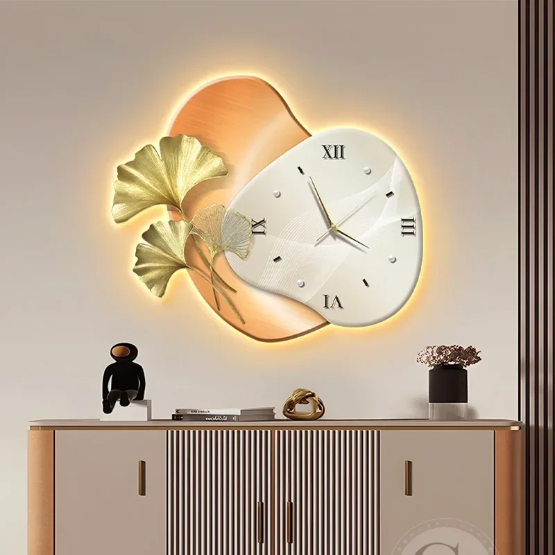 Japanese Digital Wall Clocks Restaurant Nordic Minimalist Wall Watch Aesthetic Interior Horloge Replica Wanduhr Home Decoration
