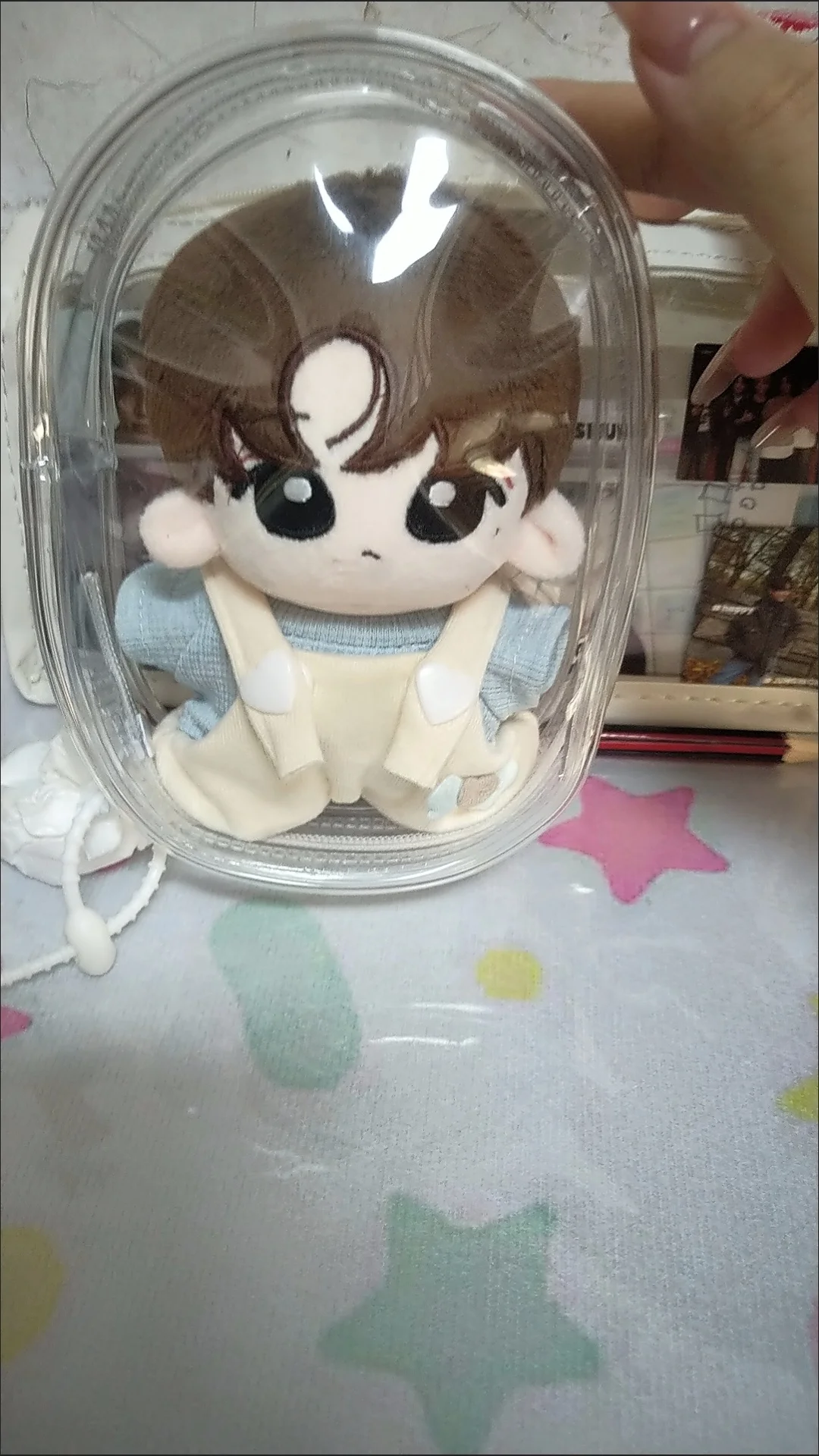 محشوة 10 سنتيمتر لي Heeseung وسيم بوي لطيف أفخم دمية المفاتيح لمجموعة المشجعين أو أطفال الكبار هدية عيد ميلاد