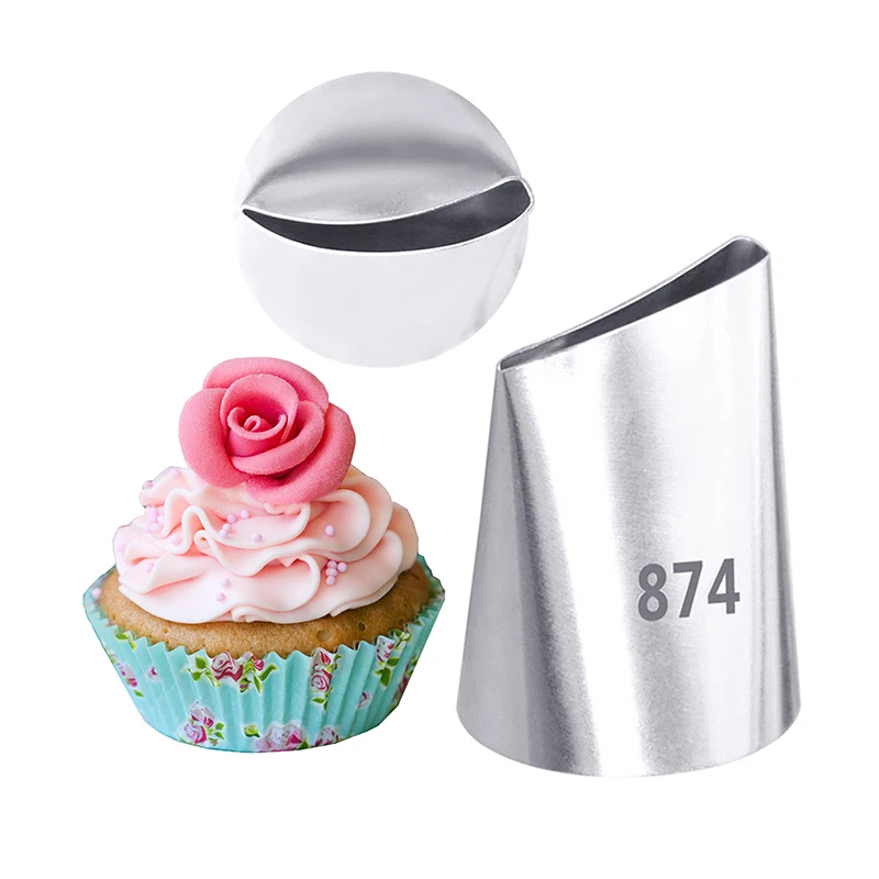 Chrysanthemum Stainless Steel Icing Piping Nozzles large size Pastry Tips Cake Cream Cupcake Decorating Tools #874