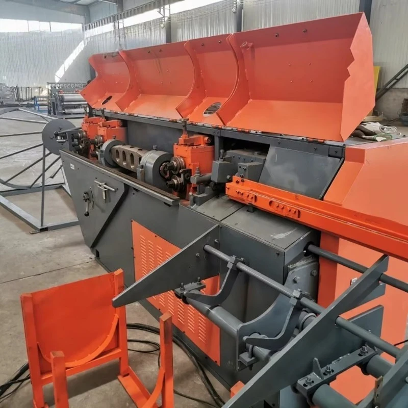 Fast Speed Towable Cross Wire Straightener Cutter 1mm Tolerance Short Rod Straightening Cutting Machinery For Mesh Plants
