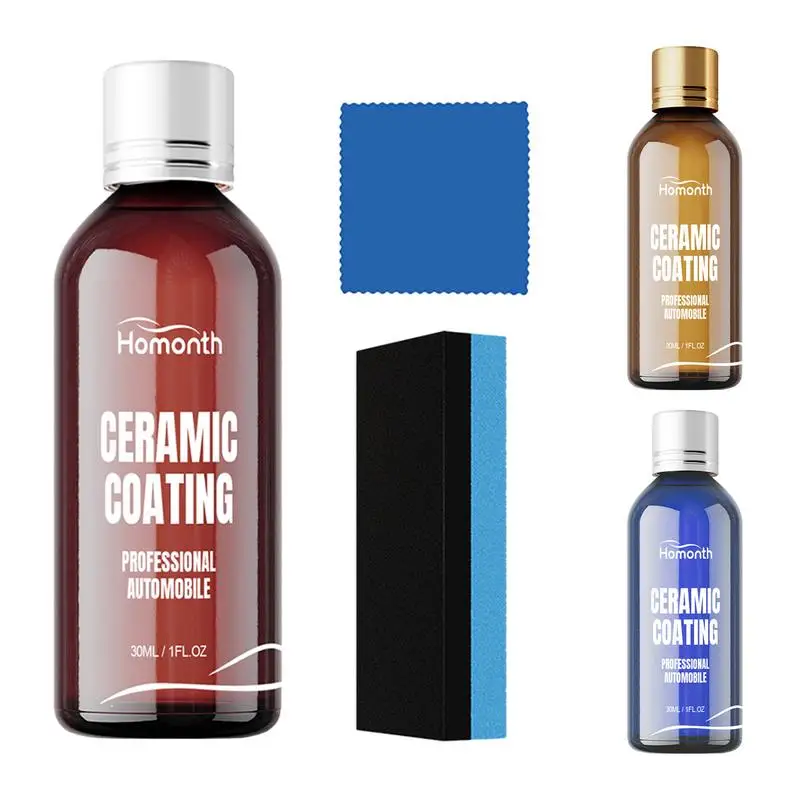 

Ceramic Polish Coat 30ml Automotive Plastic Renovator Easy Application High Shine Protects & Long Lasting UV Damage Car Protect