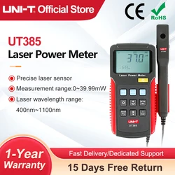 UNI-T Laser Power Meter UT385 Power Analyzer Data Logger Laser Sensor Precision Power Measurement