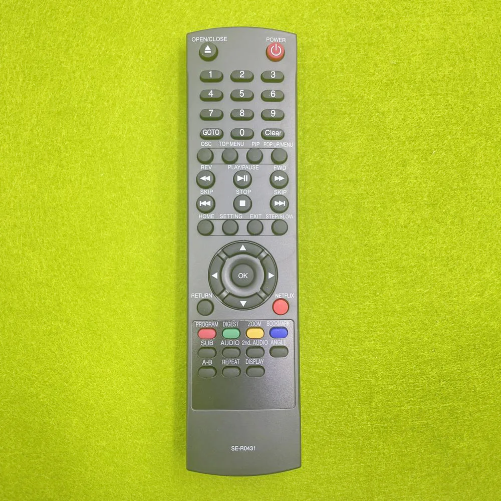 

Original Remote Control SE-R0431 For Toshiba BDX2400KU BDX3400KU BDX5400KU BDX3400 BDX5400 BDX5400U BDX6400 Blu-ray Disc Player