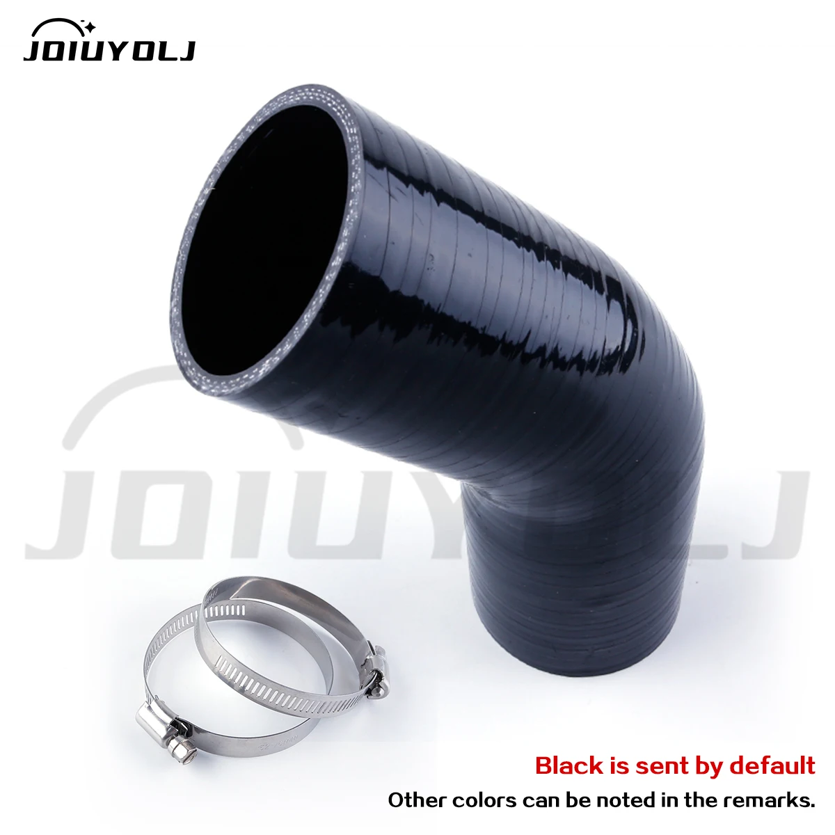 

45 Degrees Universal Silicone Tubing Hose Length 102mm Intercooler Silicone Hose ID 6.5mm 8mm 9.5mm 11mm 16mm 19mm 22mm 25mm