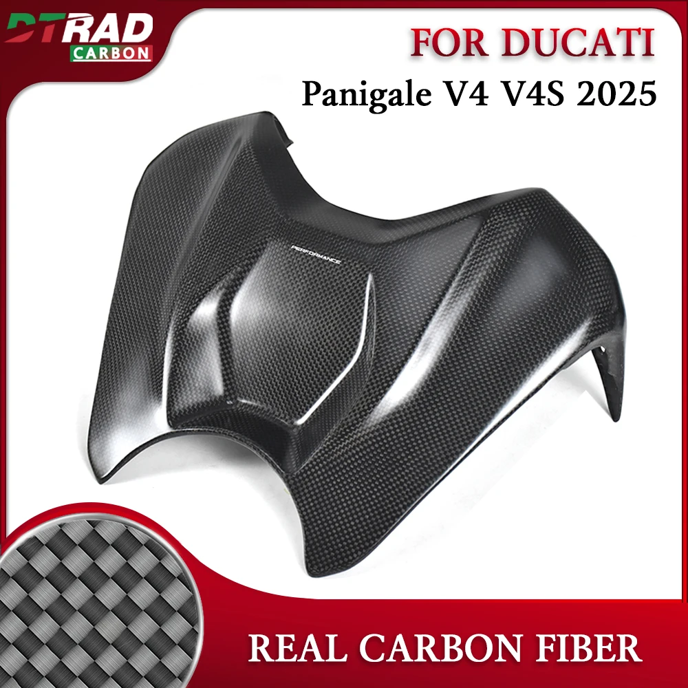 

NEW For DUCATI PANIGALE V4 V4S 2025 Carbon Fiber Front Fuel Tank Cover Battery Covers Motorcycle Fairing Motorcycle accessories