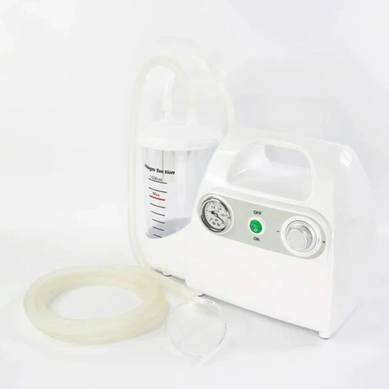 High quality Professional product Low Noise 1000ml Medical Portable suction machin