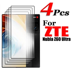 4/3/2PCS For ZTE nubia Z60 Ultra Tempered Glass For ZTE nubia Z60 Ultra 5G Screen Protector HD Full Cover Protective Glass