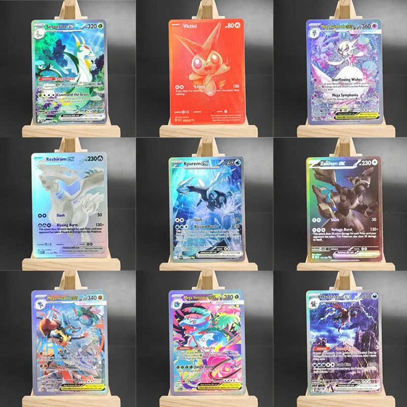 

Proxy Ptcg английские карты Seriesmega Evolution Sets Mega Serperior Kyurem Reshiram Hydreigon Ex Collection Коллекционная карточная игра