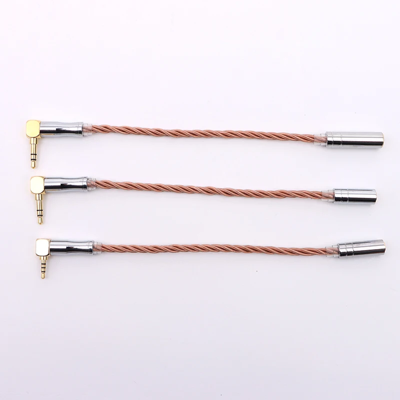 ivipQ-230 5N OCC L Type 2.5mm 3.5mm 4.4mm 6.35mm 4PIN XLR Plug To 2.5mm/3.5mm/4.4mm Female Conversion Cable