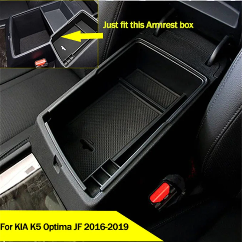 Car Styling Central Armrest Storage Box Glove Case For Kia Rio K2 K3 K4 K5 KX3 KX5 KX7 KX CROSS Sportage Borrego Forte Sorento