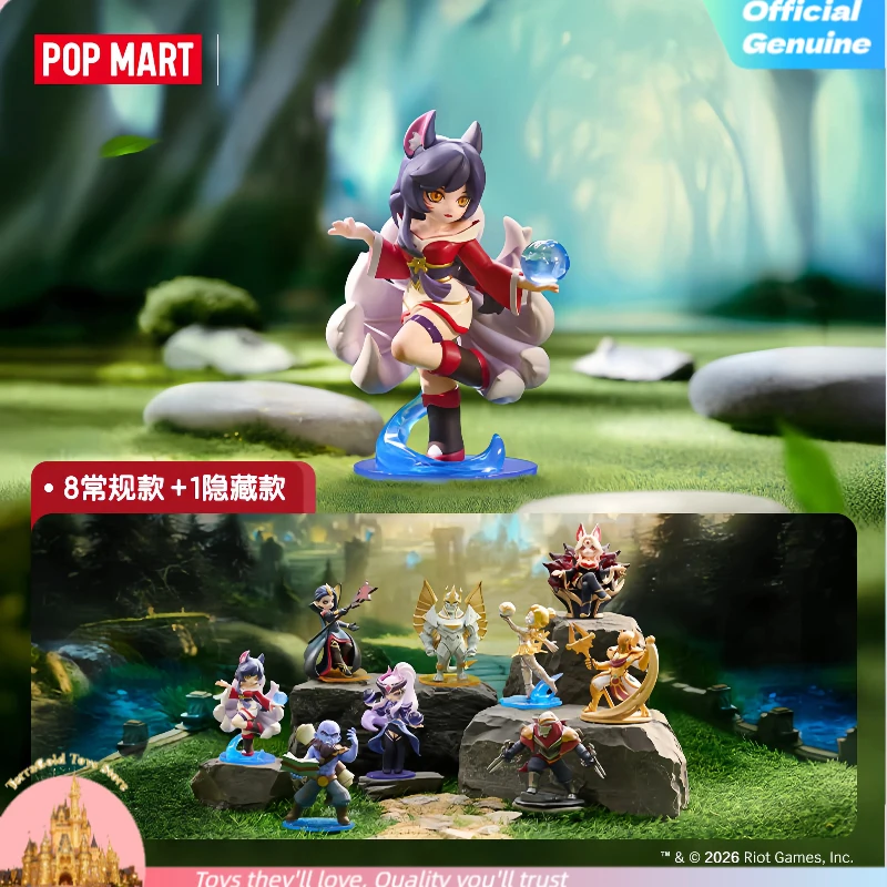 

POP MART League Of Legends Mid Lane Icons Series Blind Box Original Action Figure Model Toy Collectible Game Desk Decor Kid Gift