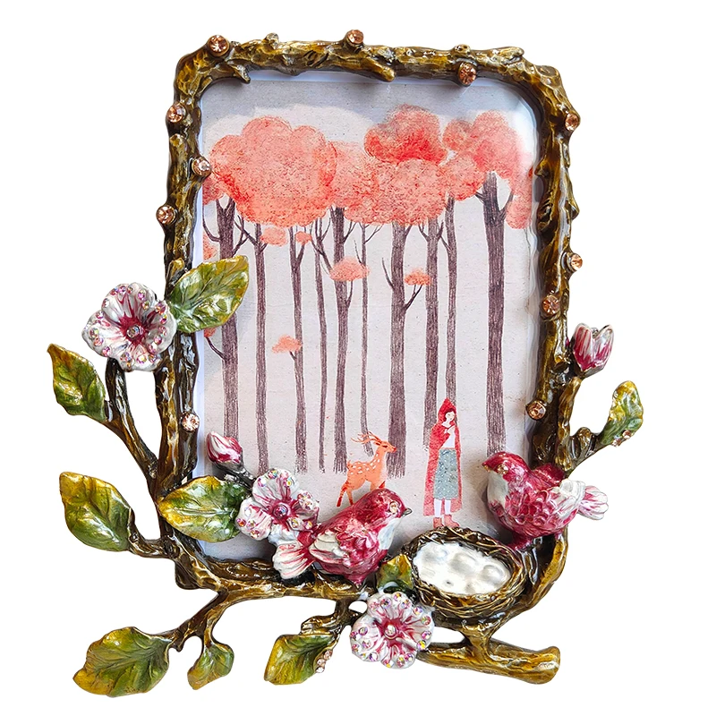 

Photo printing plus photo frame to set the table 5-inch couple's high-end sense to set the table European retro baby children's