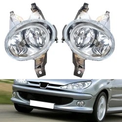 Car Fog Light For Peugeot 206 2005 2006 2007 2008 Front Bumper Fog Lamp Foglight Light Driving Lamp Fog Light Assembly