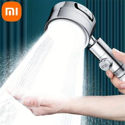 Xiaomi Home Bathroom Fixtures Booster Shower Head Filter Defluoride Skin Beauty Shower Universal Interface Bathroom Accessories