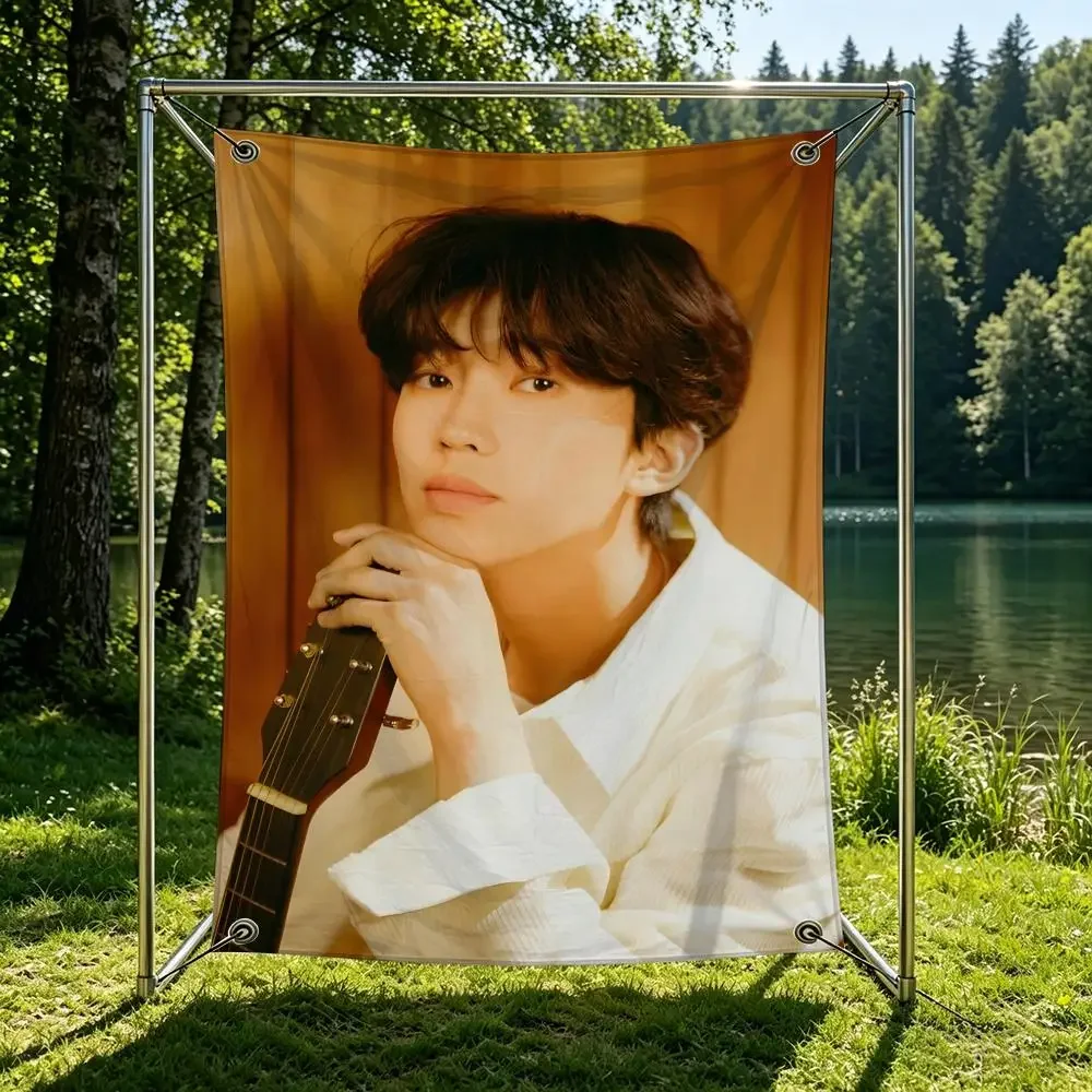 Singer L-Lim Young-Woong Flags, Outdoor Decorations, Music Bars, Home Interiors, Patio and Garden Decorations