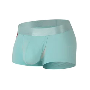 Atmungsfreie Baumwoll -Boxer -Shorts von Herren, offene Vorderwäsche, mittlere Taille, Herrenunterwäsche, Modehöhe 12 Hauptverkäufe der Herrenunterwäsche mit Frontöffnung - №8