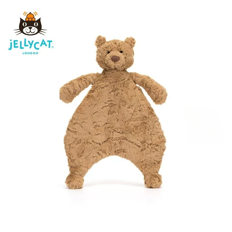 

Оригинальный британский плюшевый медведь Jellycat Bartholomew: супермягкий, успокаивающий компаньон для сна новорожденных, подарок