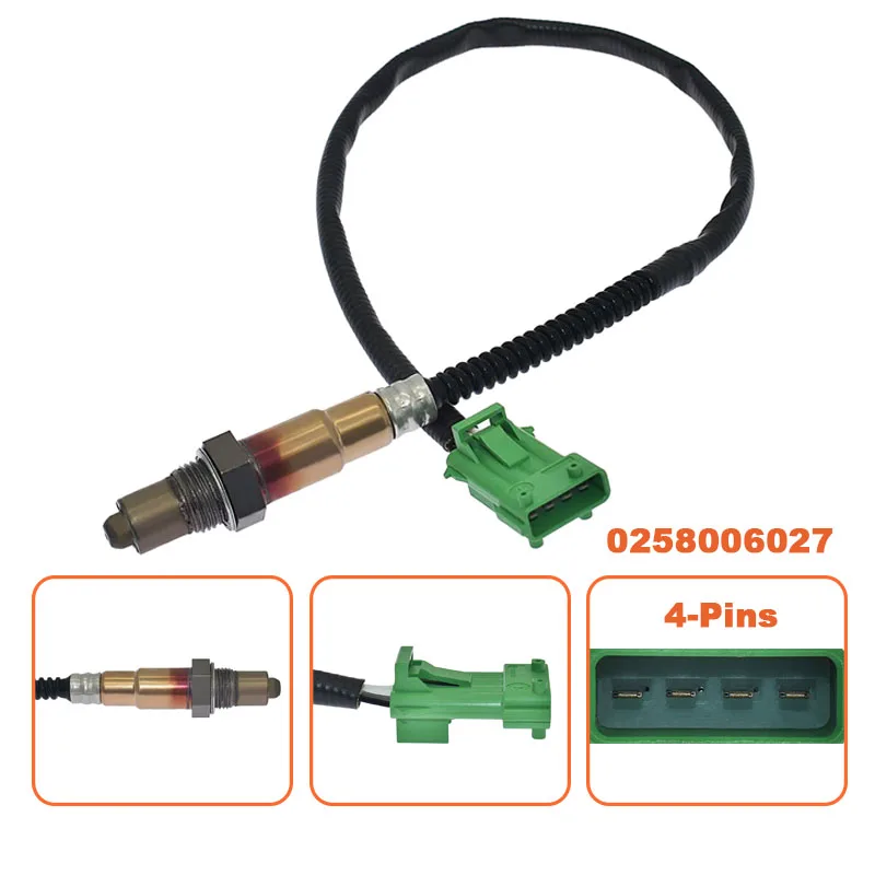 

Lambda Oxygen O2 Air Fuel Ratio Sensor For Citroen Berlingo Jumper Saxo Xsara C2 C3 C4 C5 C6 C8 Fiat Ducato Ulysse 0258006027