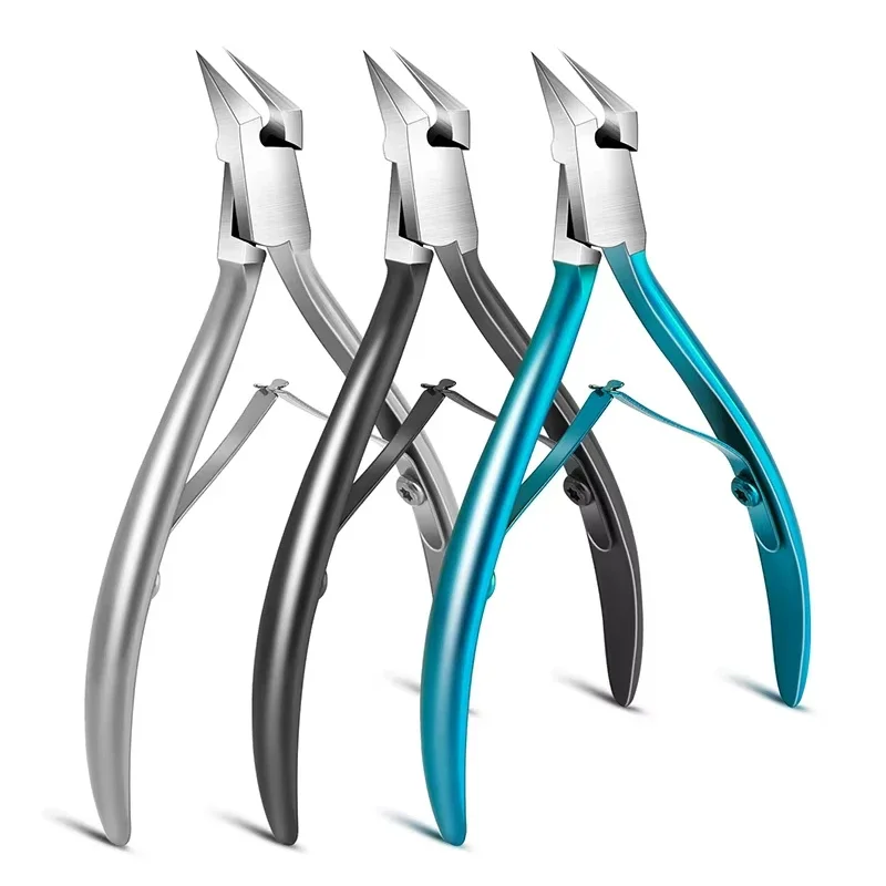 Epidermal Trimmer 3/4 Clamp Extremely Sharp Pliers Scissors Stainless Steel Clippers Use with Pedicure Manicure Tools