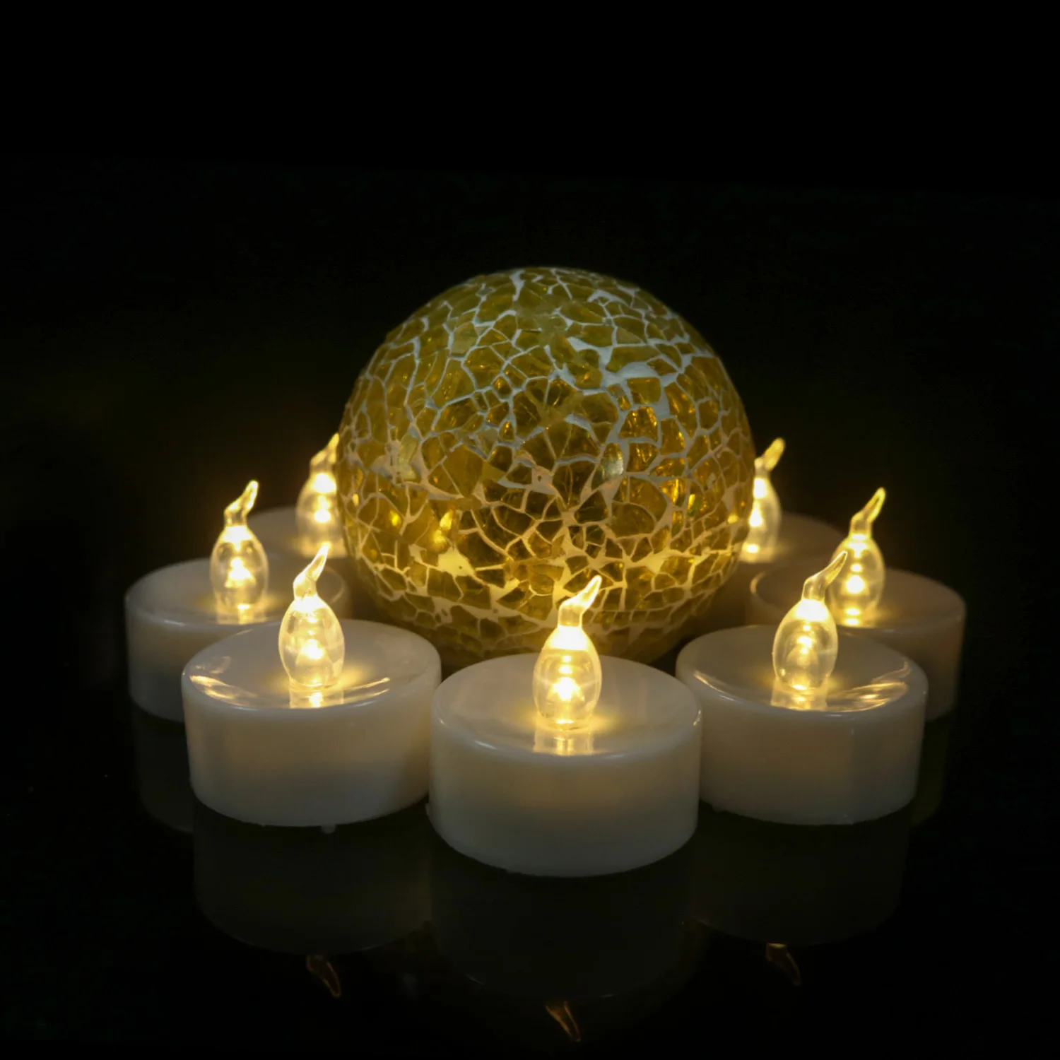 LED Floating Candle Electronic Light Christmas Day Wedding Decoration