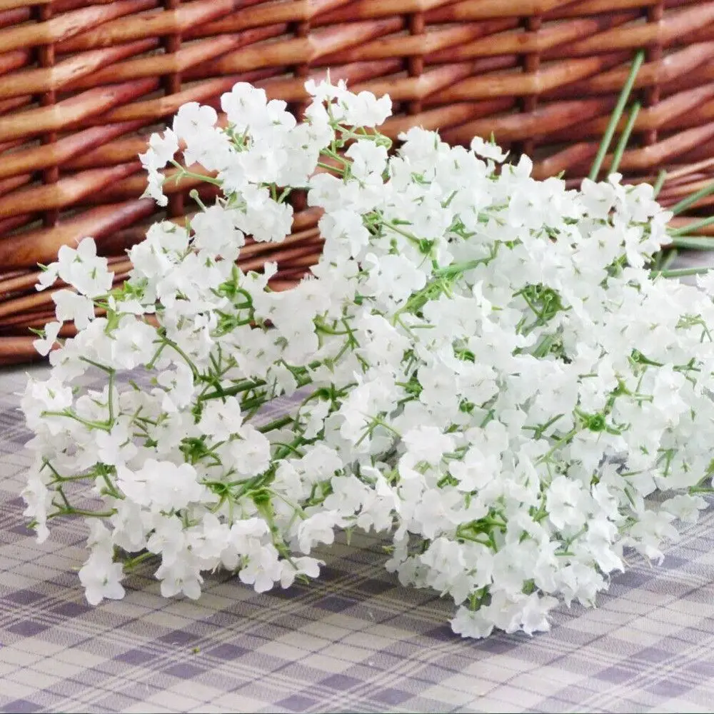 

Beautiful Gypsophila Artificial Wedding Home Decorations Hotel Party Plastic Flowers