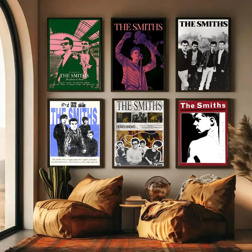 The S-Smiths Poster High-definition Waterproof Poster Stickers, Suitable For Bedroom, Living Room, Home Decoration