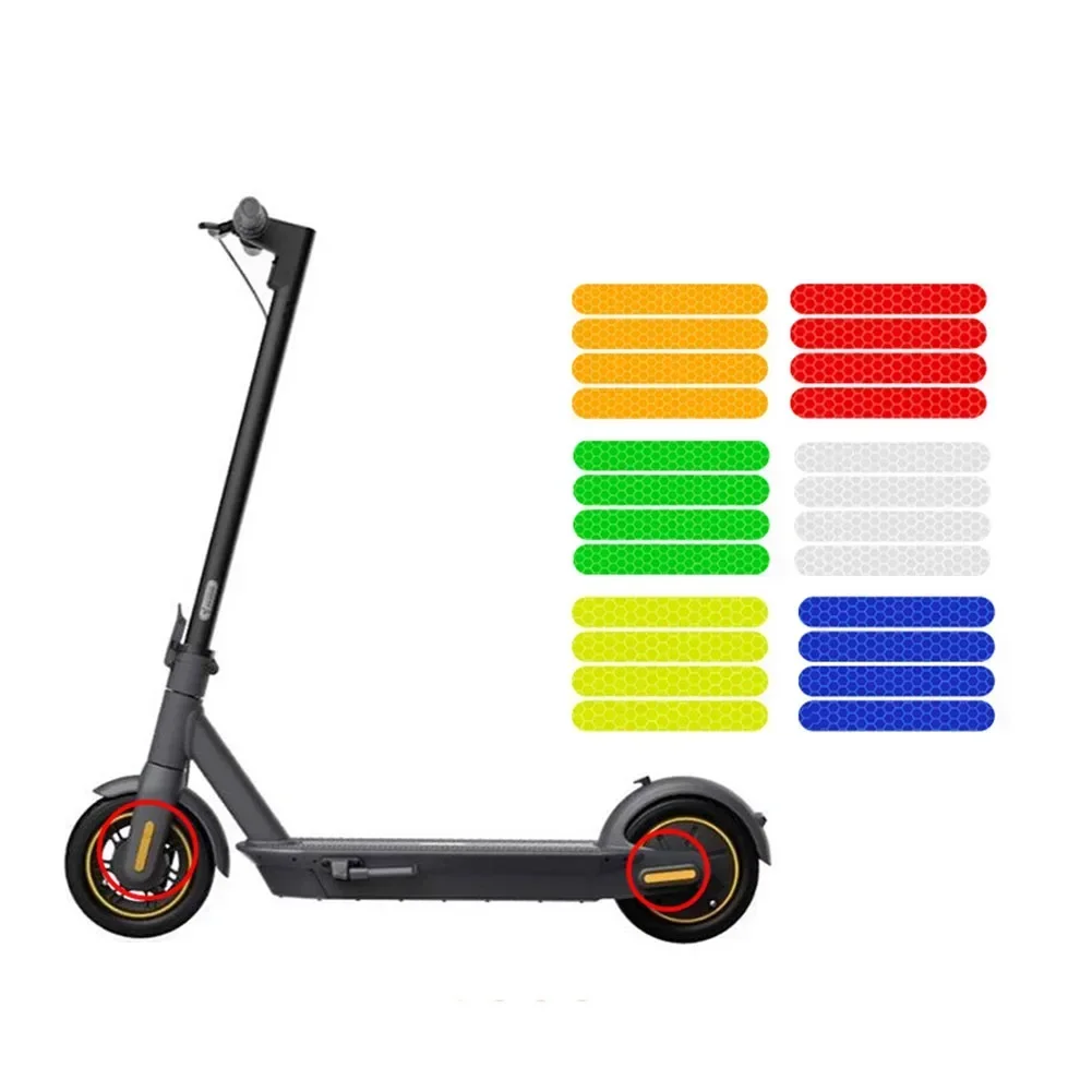 

Electric Scooter Anti-Cursor Reflective Sticker For Ninebot Max G30 Anti-cursor Sharing Accessories Night Safety Warning Strip