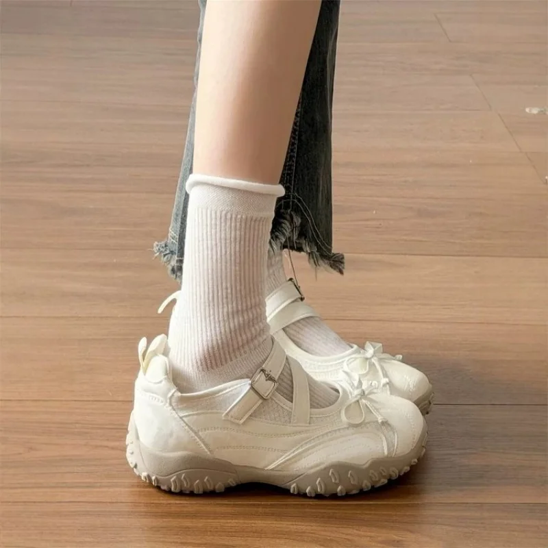 

Women's Summer Soft Leather Flat White Shoes2026Stunningly beautiful shoes to pair with a skirt, Mary Jane shoes, sandals