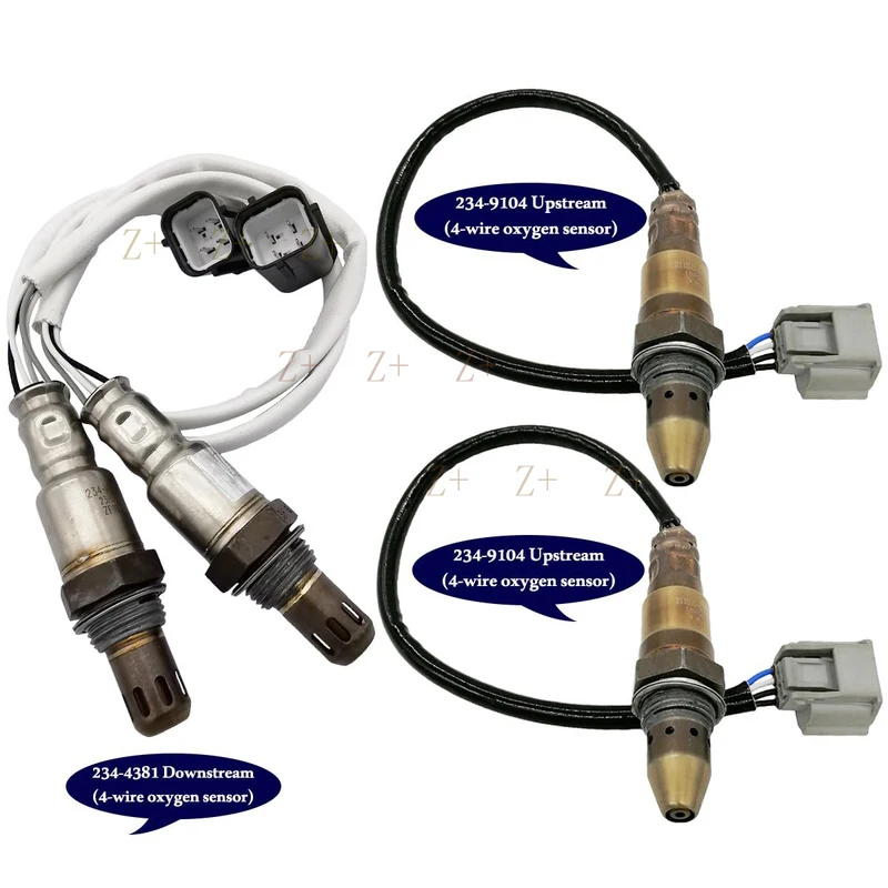 Z+  Set of 4 UpDownstream Oxygen O2 Sensors For Nissan NV3500 NV2500 226A0EN21A US