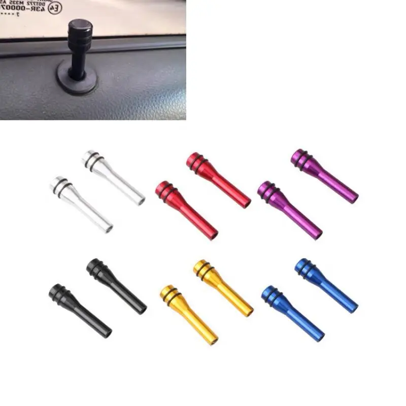 4PCS Car Door Lock Pin Door Lock Rod 49mm Knob Pull Security Insurance Auto Universal Security Door Lock Picking Latch Pins