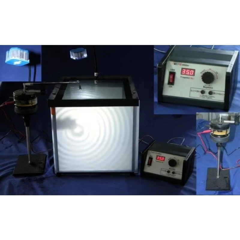Ripple Tank Demo Waves in Classic Style