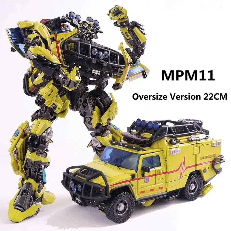 In Stock Transformation KO MPM11 MPM-11 T11 T-11 Oversize Version Ratchet Movie Edition Alloy Action Figure Deformed Toy Gift